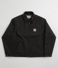 Carhartt Detroit Jacket - Black / Black Rigid | flatspot