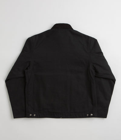 Carhartt Detroit Jacket in Black and Black Rigid
