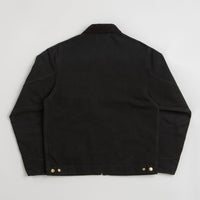 Carhartt Detroit Jacket in Black and Black Stone Canvas thumbnail