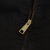 Carhartt Detroit Jacket in Black and Black Stone Canvas thumbnail