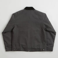 Carhartt Detroit Jacket in Graphite and Black Rigid thumbnail