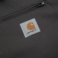 Carhartt Detroit Jacket in Graphite and Black Rigid thumbnail