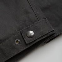 Carhartt Detroit Jacket in Graphite and Black Rigid thumbnail