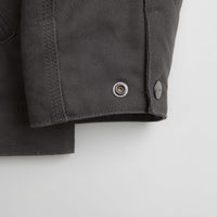 Carhartt Detroit Jacket in Graphite and Black Rigid thumbnail
