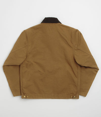 Carhartt Detroit Jacket in Hamilton Brown and Tobacco
