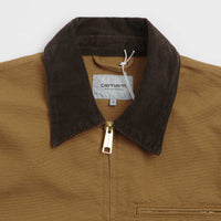 Carhartt Detroit Jacket in Hamilton Brown and Tobacco thumbnail
