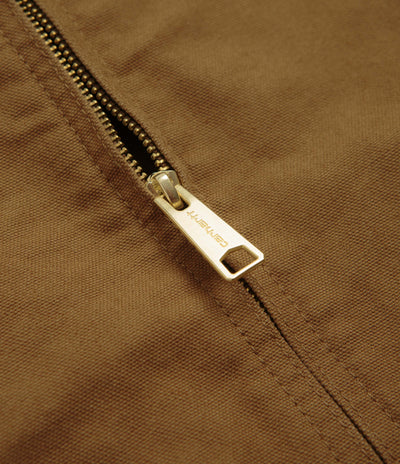 Carhartt Detroit Jacket in Hamilton Brown and Tobacco