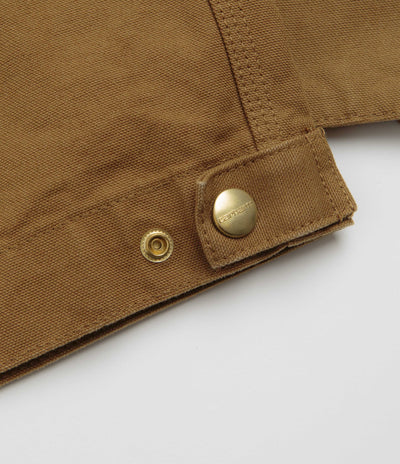 Carhartt Detroit Jacket in Hamilton Brown and Tobacco