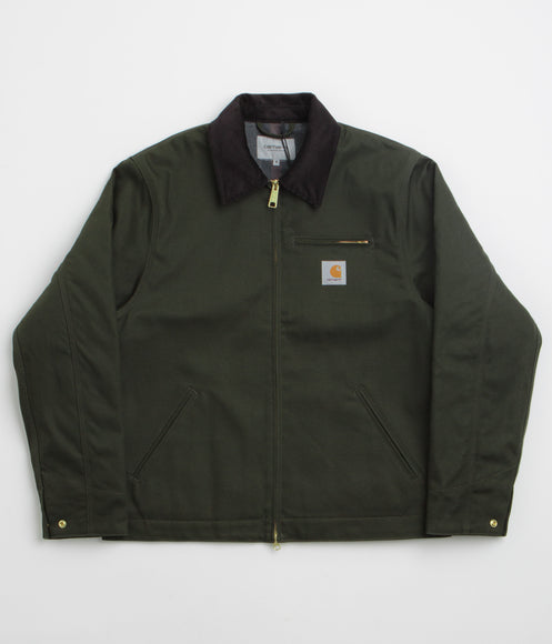 Carhartt Detroit Jacket - Olive / Black Rigid