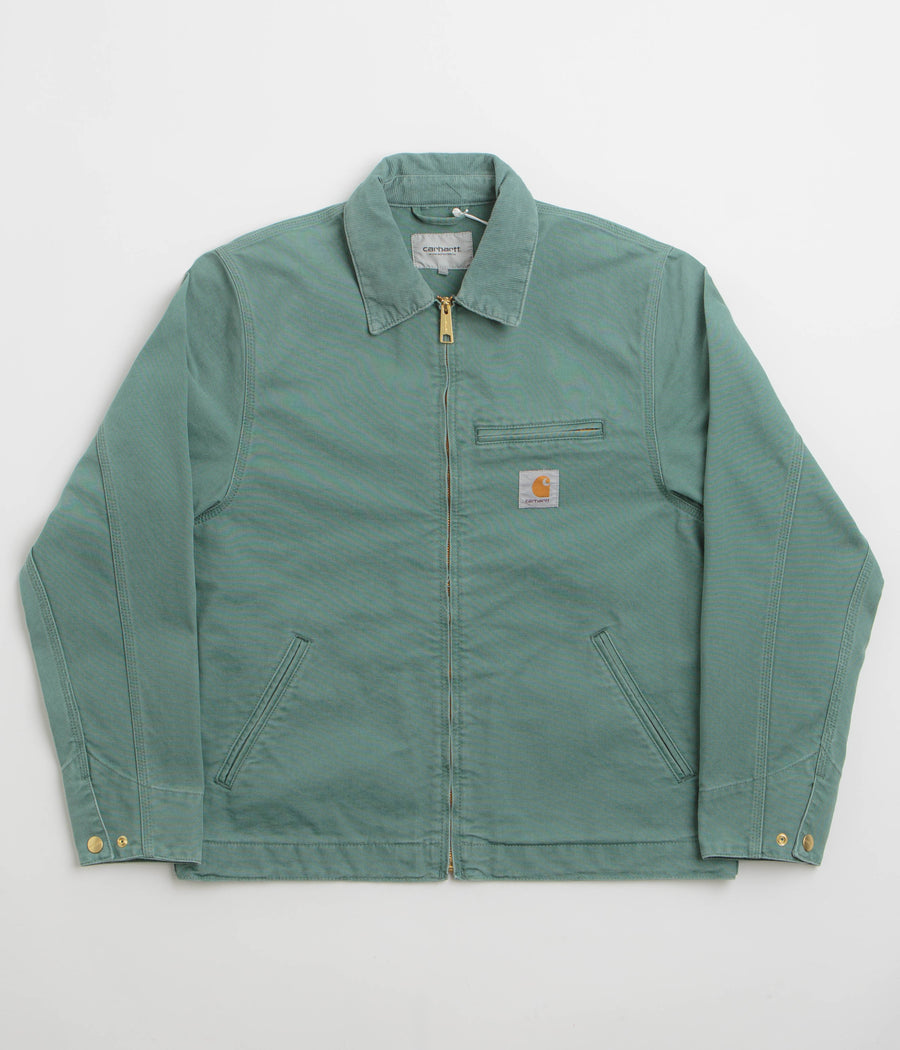 Carhartt Detroit Jacket in Silver Pine and Silver Pine