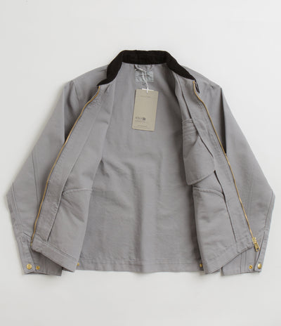 Carhartt Detroit Jacket in Yosemite and Black Rinsed