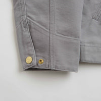 Carhartt Detroit Jacket in Yosemite and Black Rinsed thumbnail