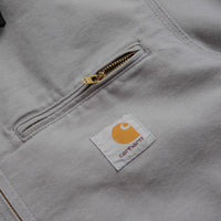 Carhartt Detroit Jacket in Yosemite and Black Rinsed thumbnail
