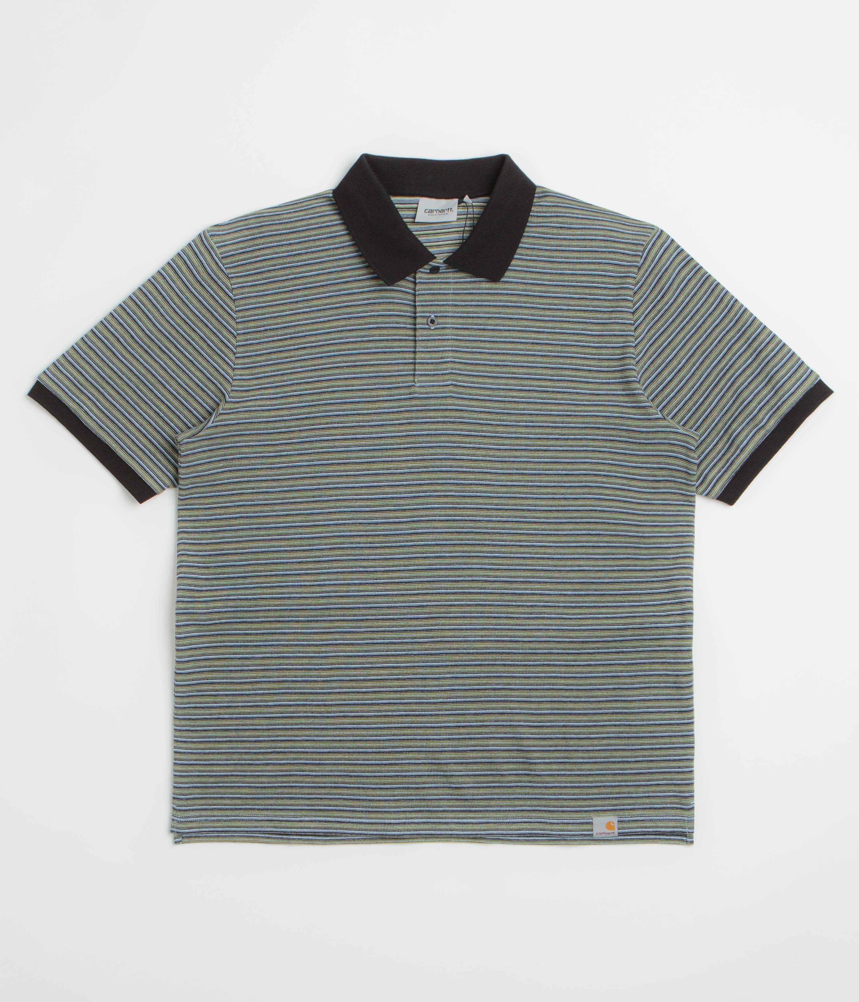 Carhartt Dion Polo Shirt - Dion Stripe / Icaria