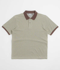 Carhartt Dion Polo Shirt in Dion Stripe and Wax