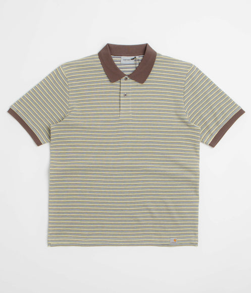 Carhartt Dion Polo Shirt - Dion Stripe / Wax