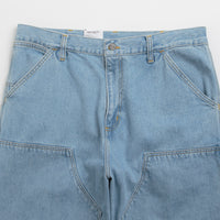 Carhartt Double Knee Denim Pants in Blue thumbnail
