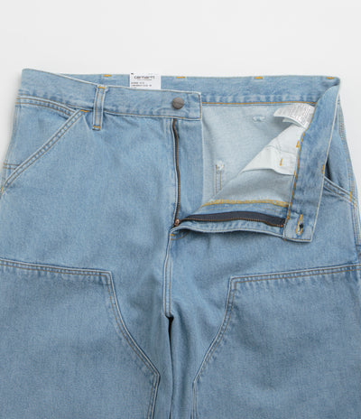Carhartt Double Knee Denim Pants in Blue