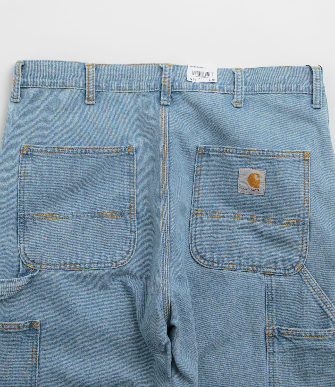 Carhartt Double Knee Denim Pants - Blue | Flatspot