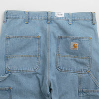 Carhartt Double Knee Denim Pants in Blue thumbnail