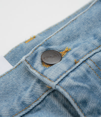 Carhartt Double Knee Denim Pants in Blue