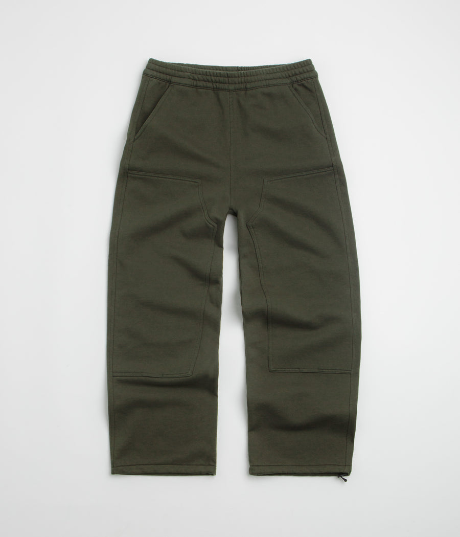 Carhartt Double Knee Sweatpants in Olive