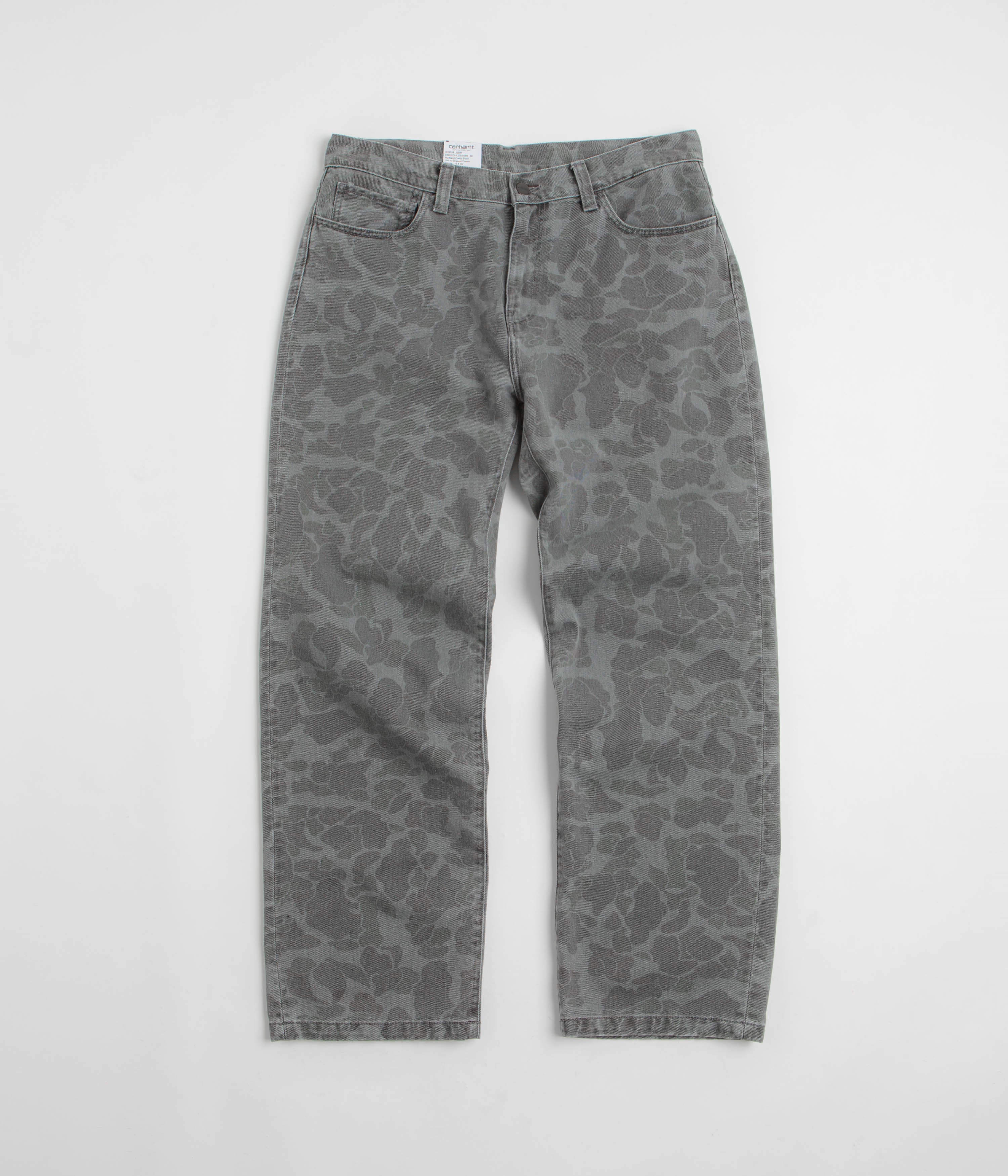 Carhartt Duck Landon Pants - Camo Duck / Black | Flatspot