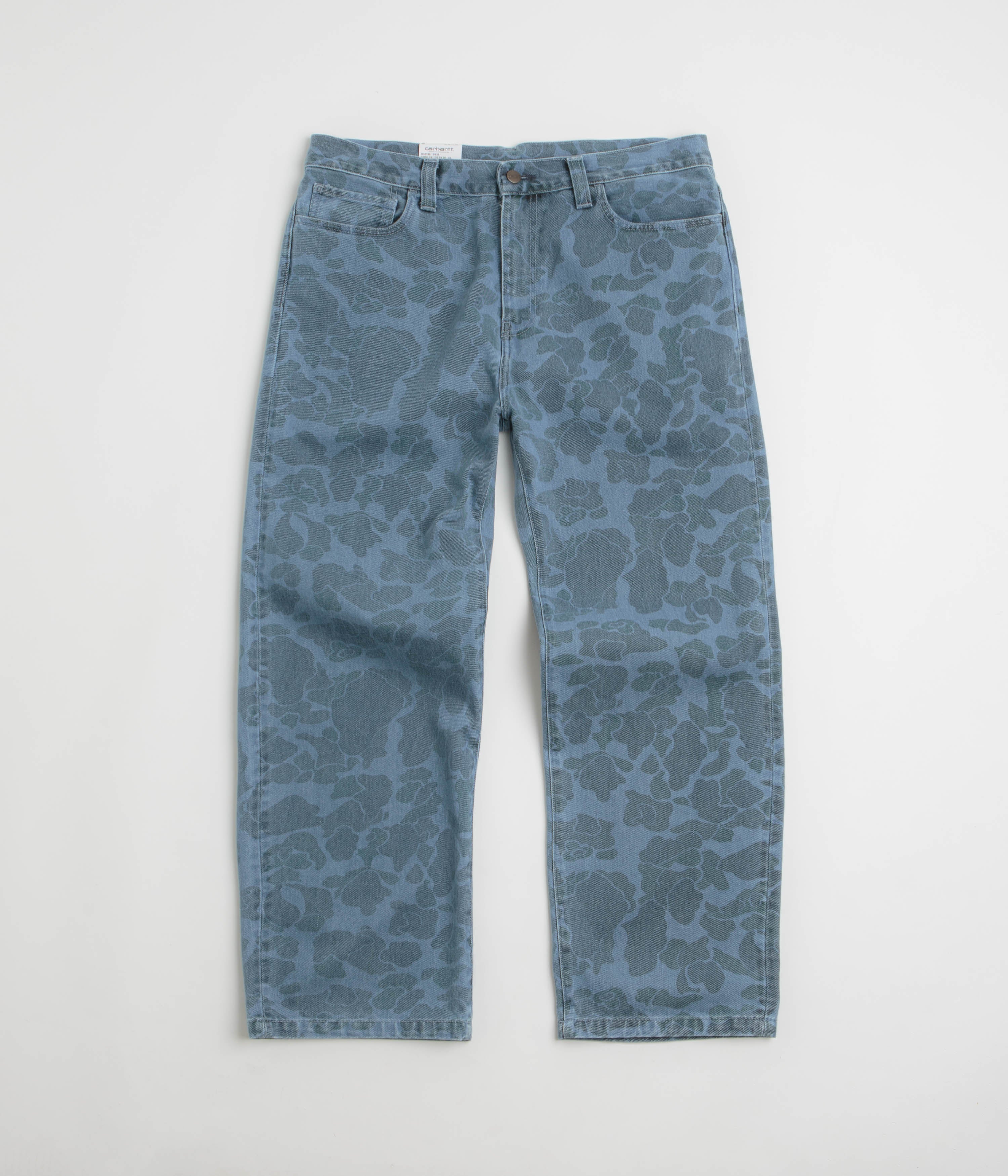 パンツ carhartt duck landon pants 30 inch Carhartt WIP Duck Camo Landon Pant in Bleached Black