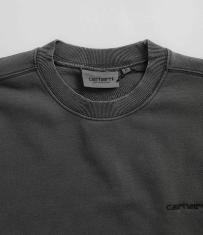 Carhartt Duster Script Crewneck Sweatshirt - Black