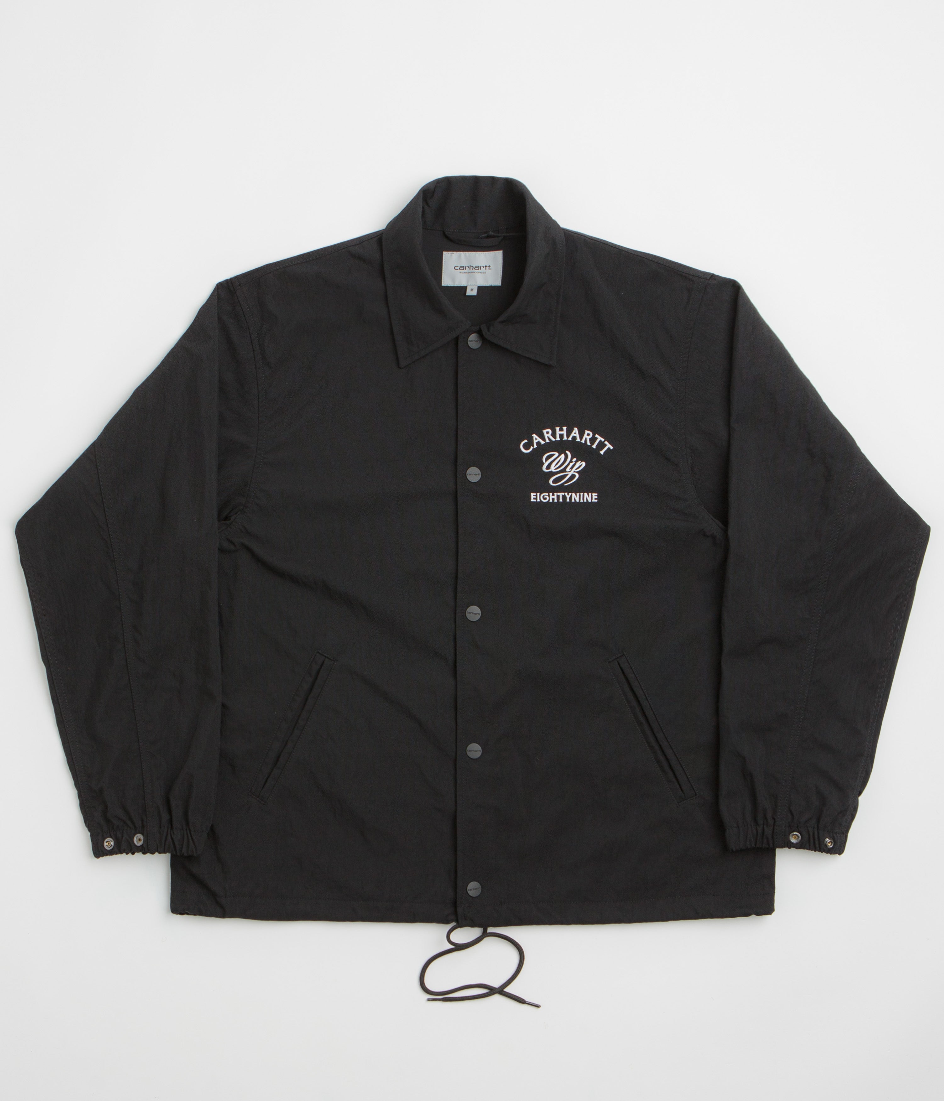 Carhartt Eightynine Coach Jacket - Black / White