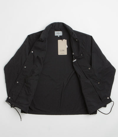 Carhartt Eightynine Coach Jacket in Black and White