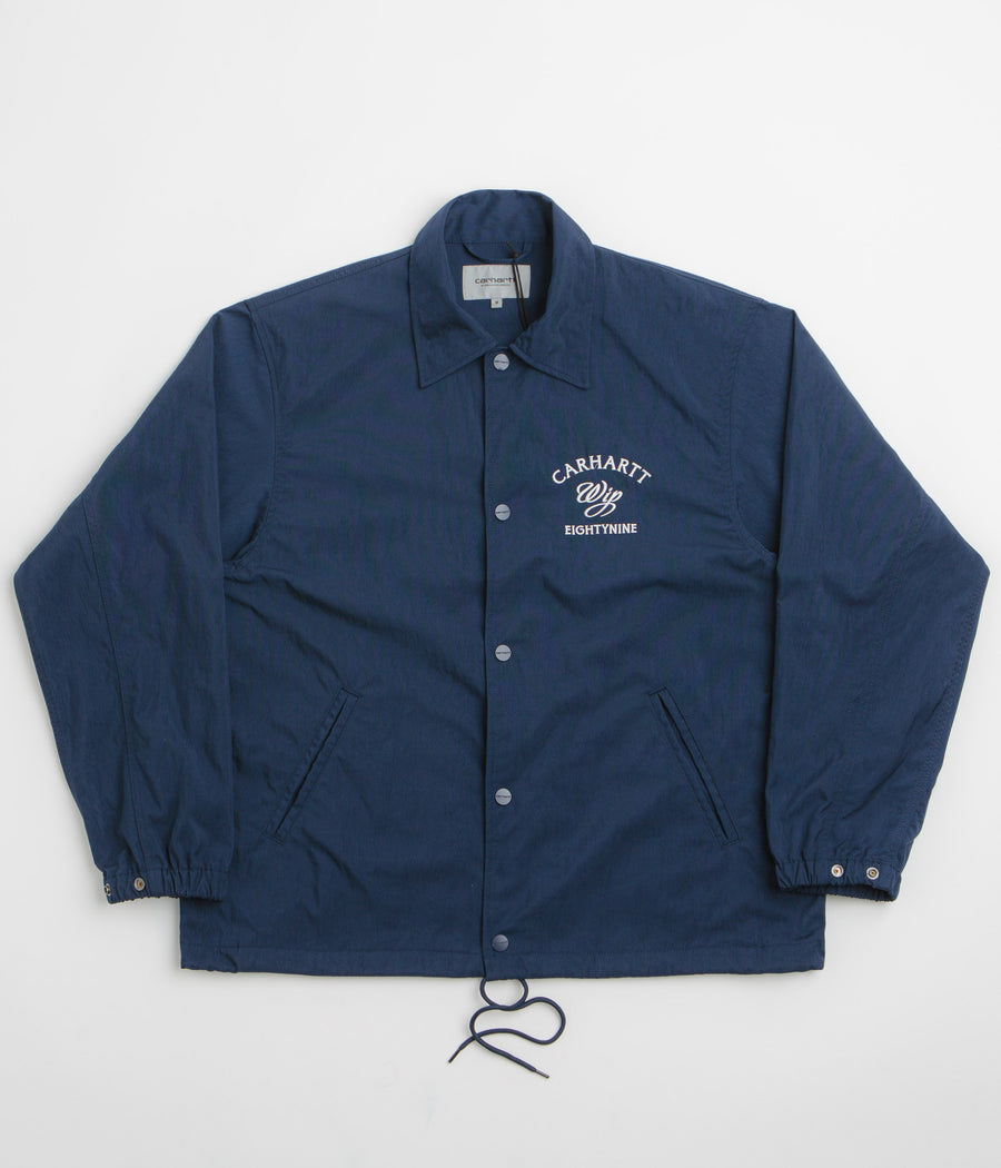 Carhartt Eightynine Coach Jacket in Jupiter and White