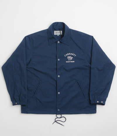 Carhartt Eightynine Coach Jacket in Jupiter and White