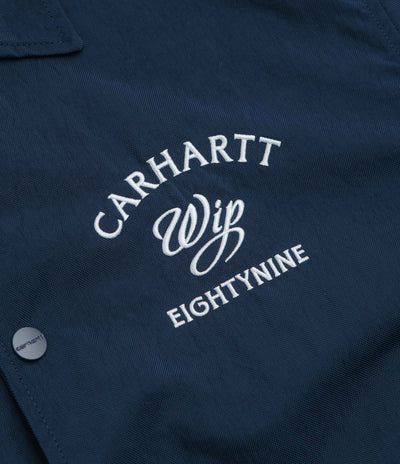 Carhartt Eightynine Coach Jacket in Jupiter and White