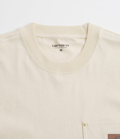 Carhartt Eldon Pocket T-Shirt in Natural