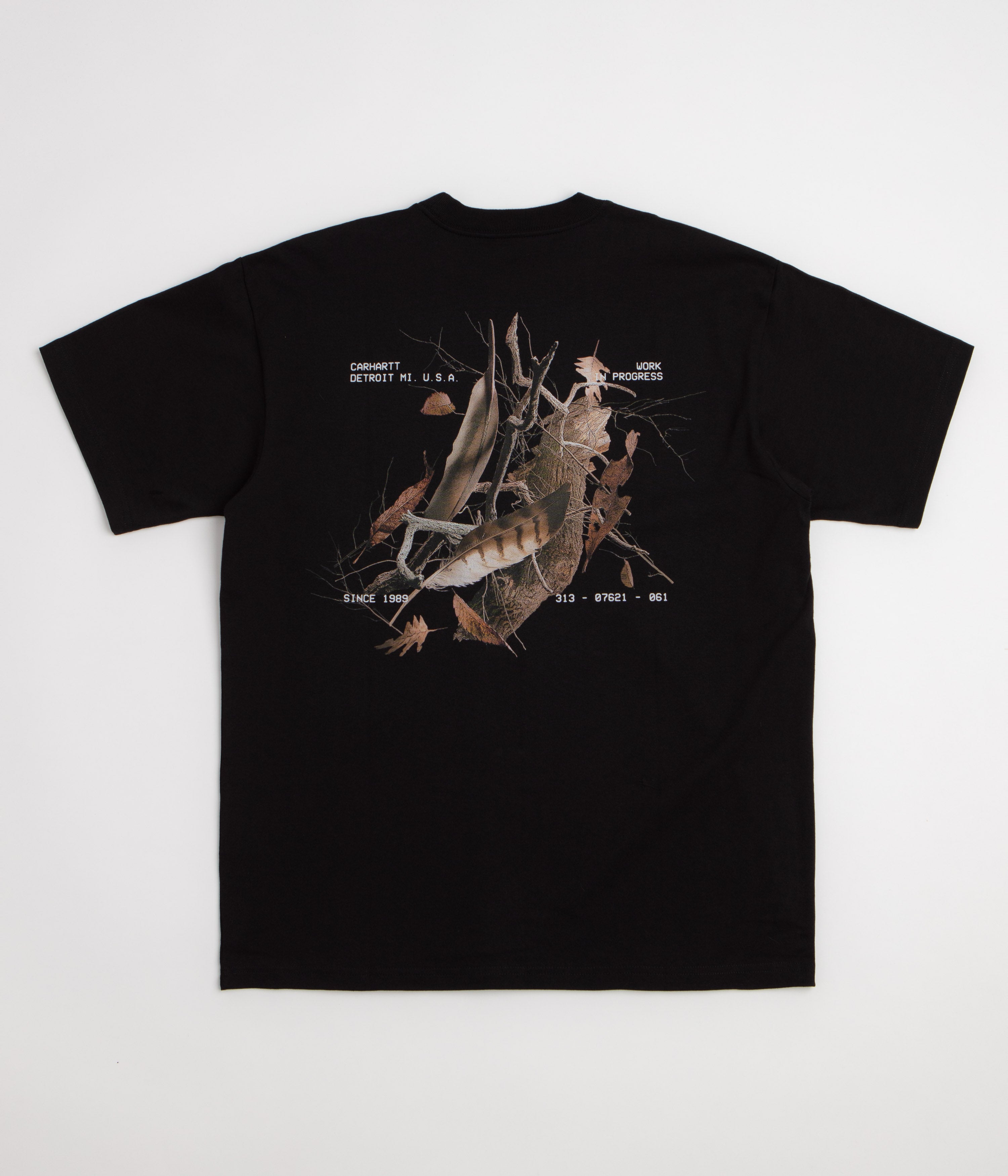 Carhartt Feather Progress T-Shirt - Black