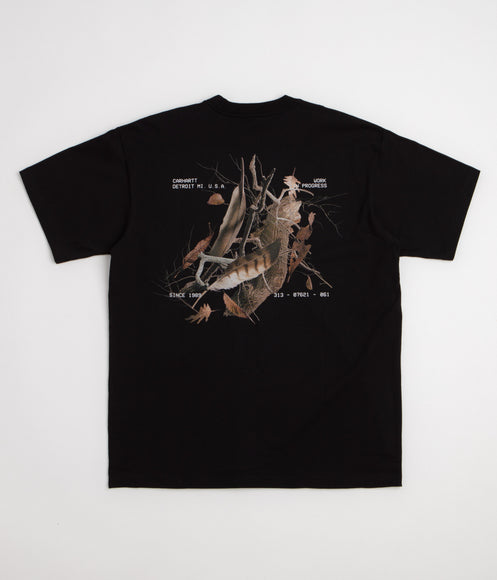 Carhartt Feather Progress T-Shirt - Black