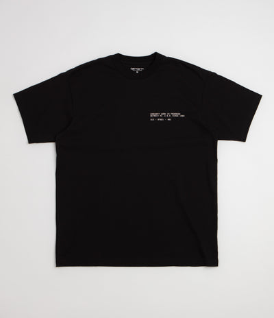 Carhartt Feather Progress T-Shirt - Black