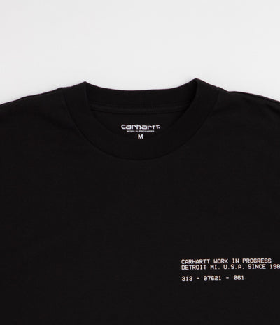 Carhartt Feather Progress T-Shirt - Black