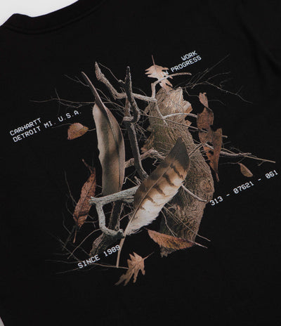 Carhartt Feather Progress T-Shirt - Black