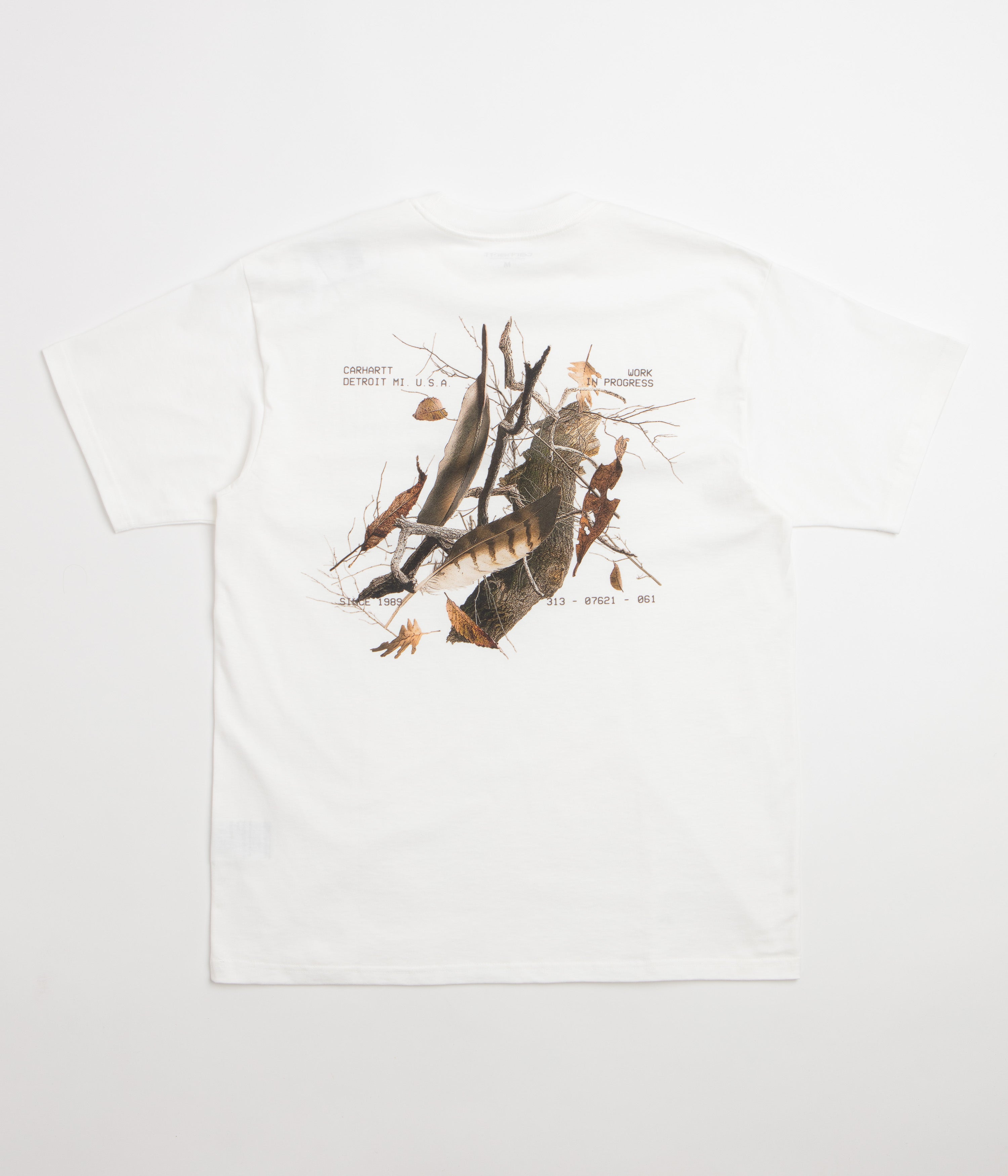 Carhartt Feather Progress T-Shirt - White