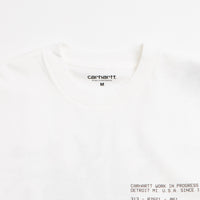 Carhartt Feather Progress T-Shirt - White thumbnail