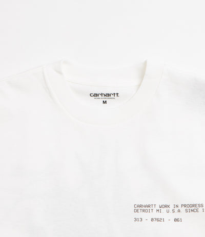 Carhartt Feather Progress T-Shirt - White