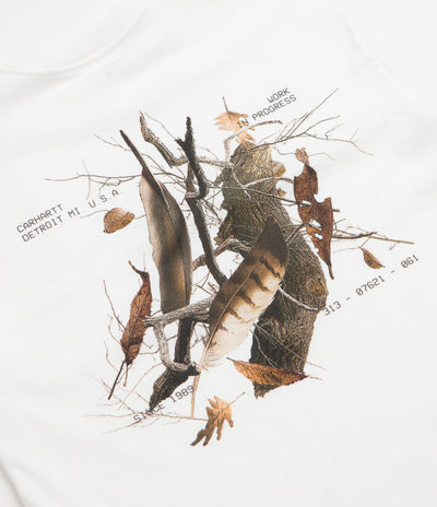 Carhartt Feather Progress T-Shirt - White