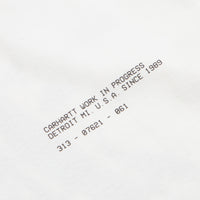 Carhartt Feather Progress T-Shirt - White thumbnail