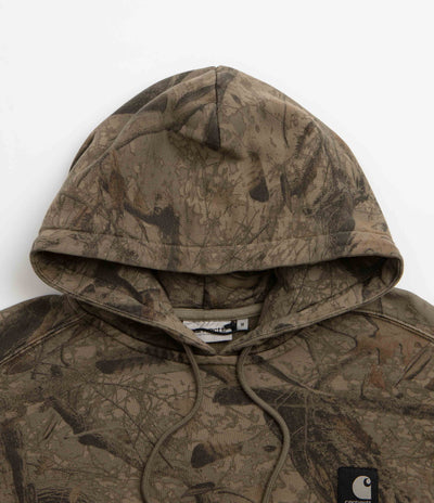 Carhartt Feather Tree Hoodie - Camo Feather Tree / Khaki / Shungite