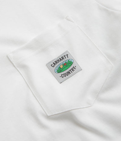 Carhartt Field Pocket T-Shirt in White