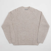 Carhartt Firth Knit Crewneck Sweatshirt - Fleur De Sel thumbnail