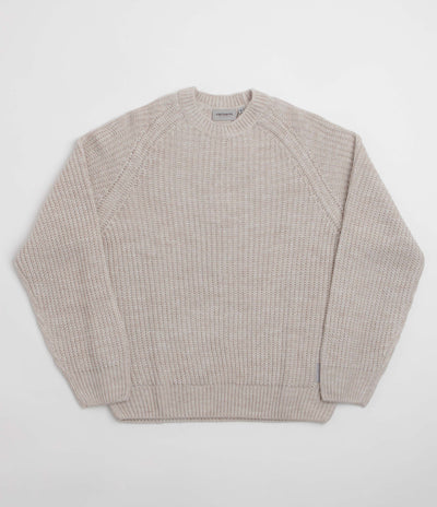 Carhartt Firth Knit Crewneck Sweatshirt - Fleur De Sel