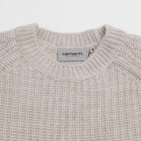 Carhartt Firth Knit Crewneck Sweatshirt - Fleur De Sel thumbnail